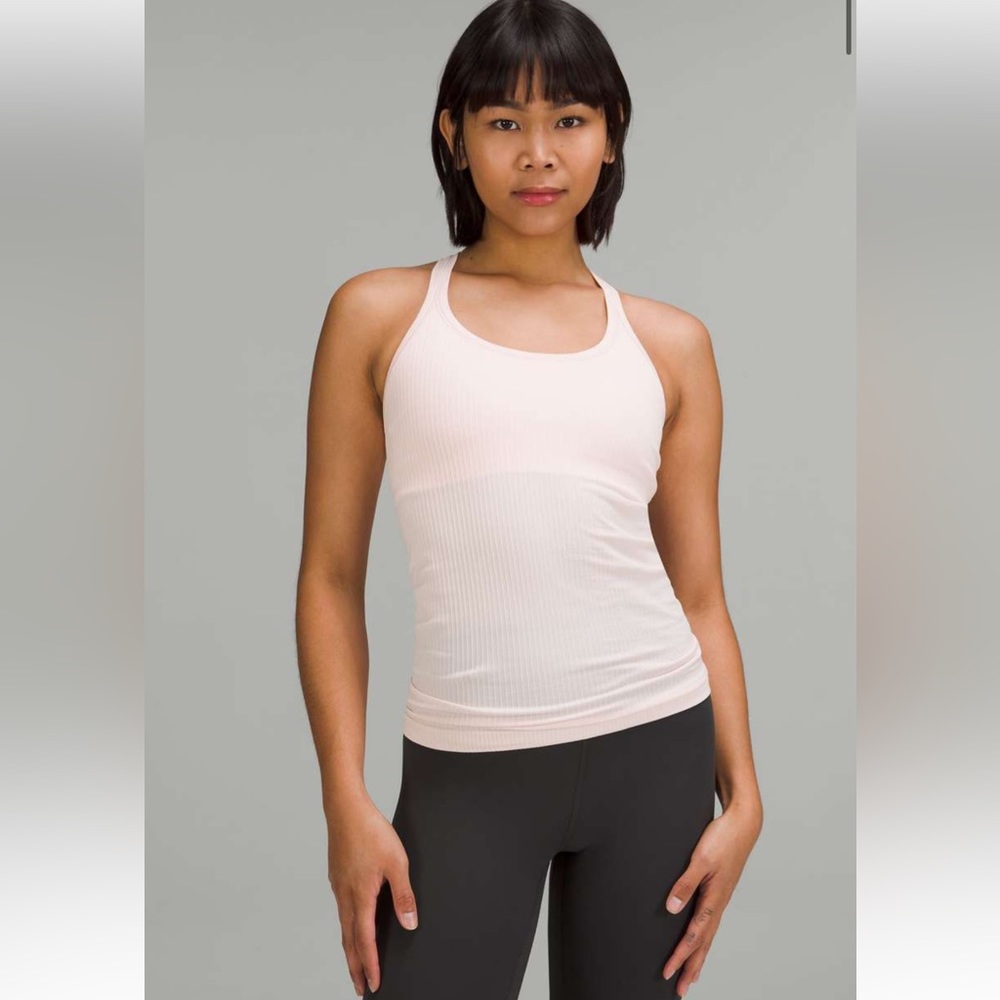 Lululemon Ebb to Street Tank Top in Strawberry Milkshake